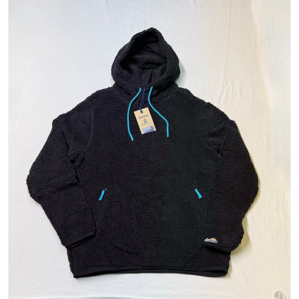 Chubbies Hi pile hoodie pullover Are You Afraid Of The Night Fleece men’s M NWT
